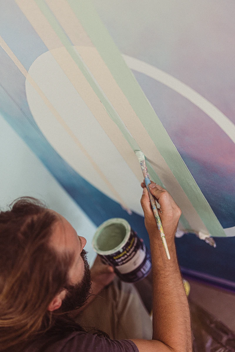 mural Kraków murale we wnętrzu